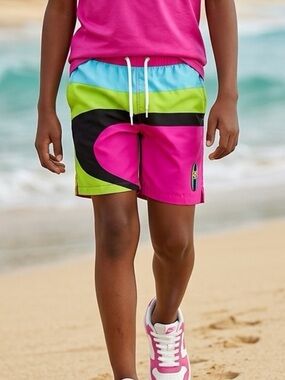 EUC - Youth Swim Buccee’s Board Shorts - Size Medium
